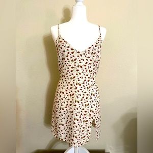 Reformation Floral Print Mini Dress